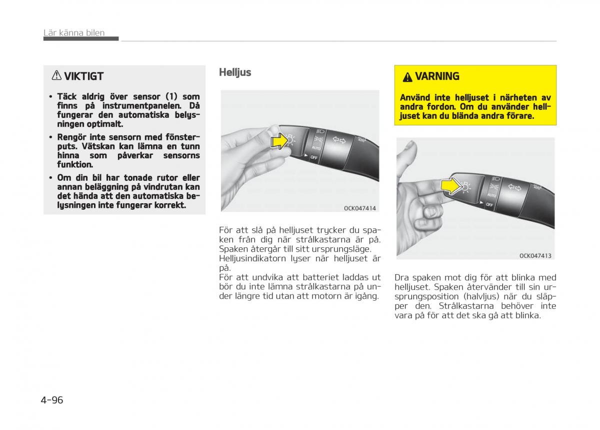 KIA Stinger instruktionsbok / page 186