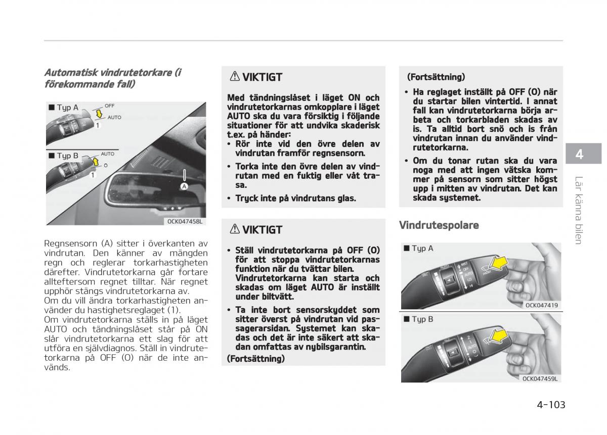 KIA Stinger instruktionsbok / page 193