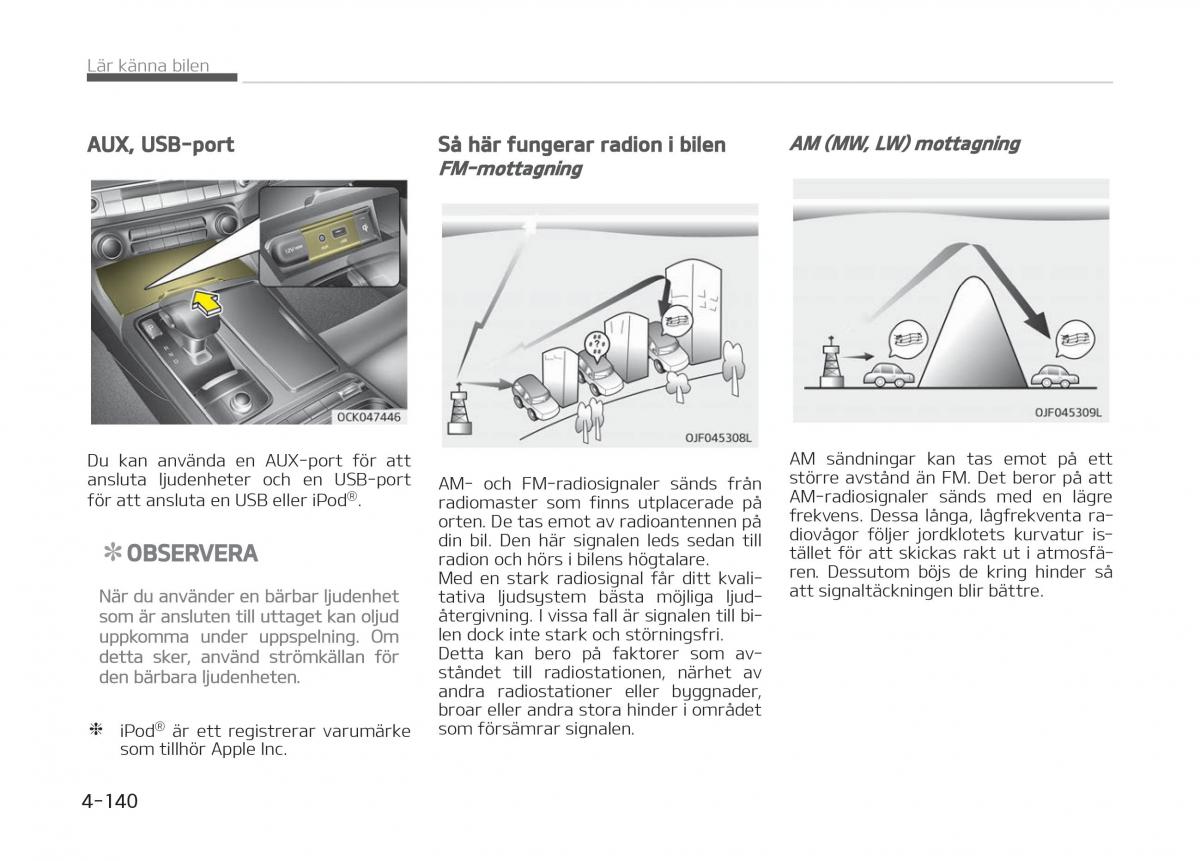 KIA Stinger instruktionsbok / page 230