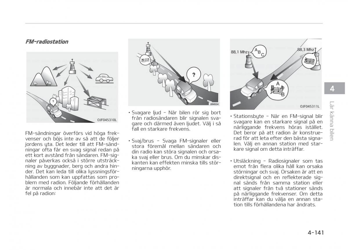 KIA Stinger instruktionsbok / page 231