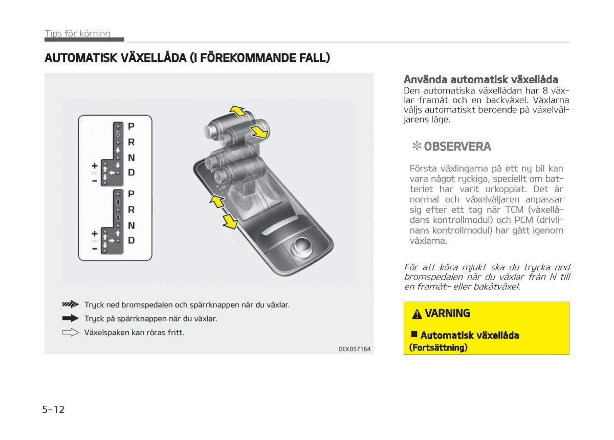 KIA Stinger instruktionsbok / page 244