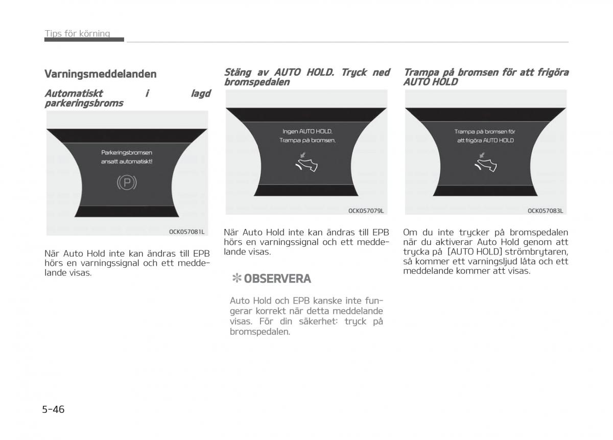 KIA Stinger instruktionsbok / page 278