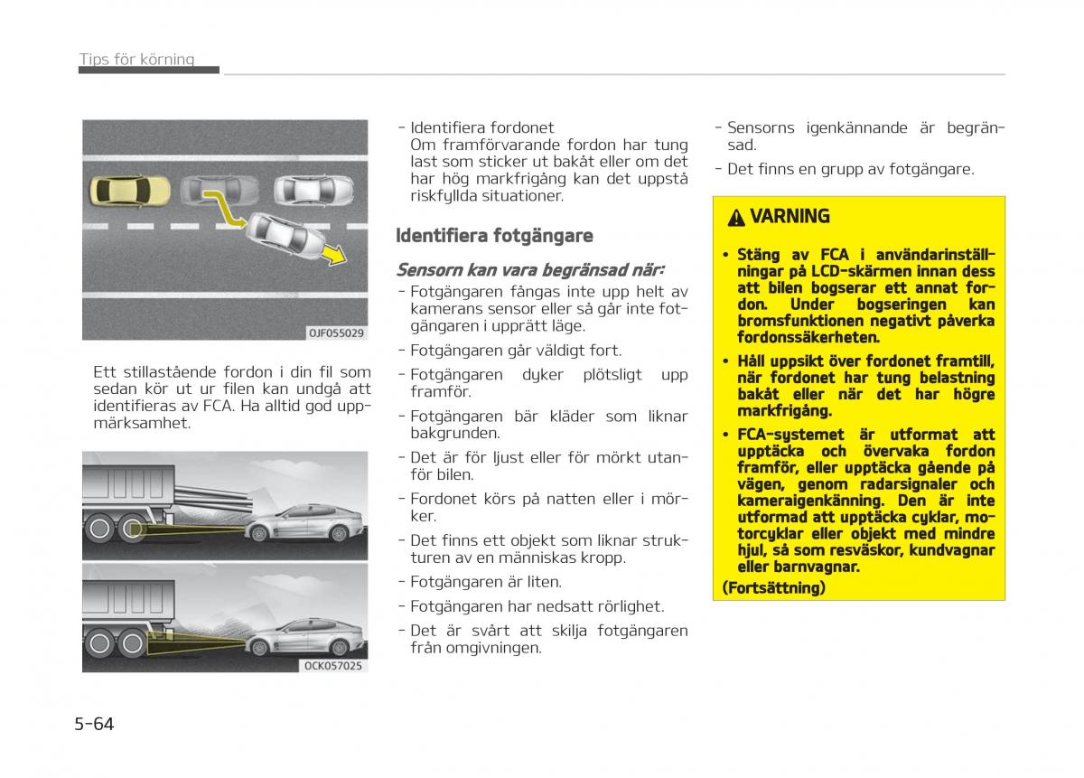 KIA Stinger instruktionsbok / page 296