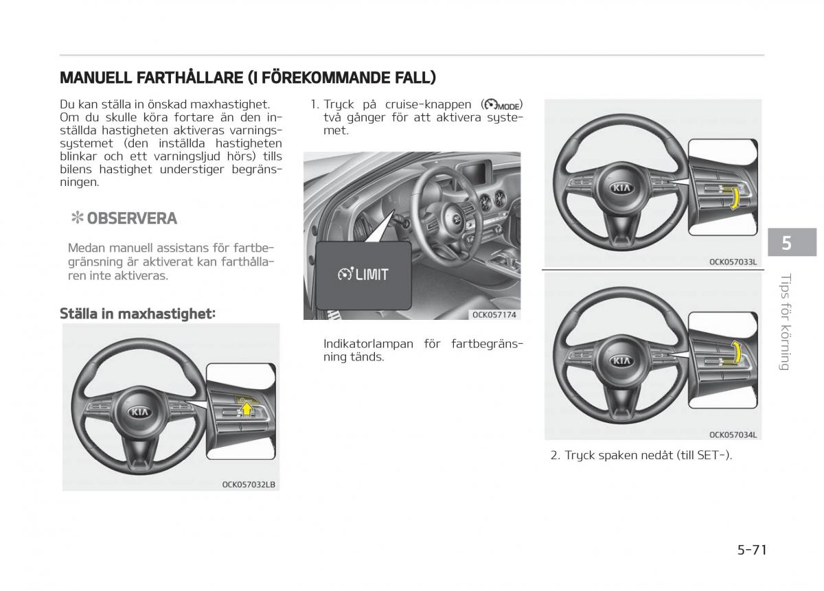 KIA Stinger instruktionsbok / page 303