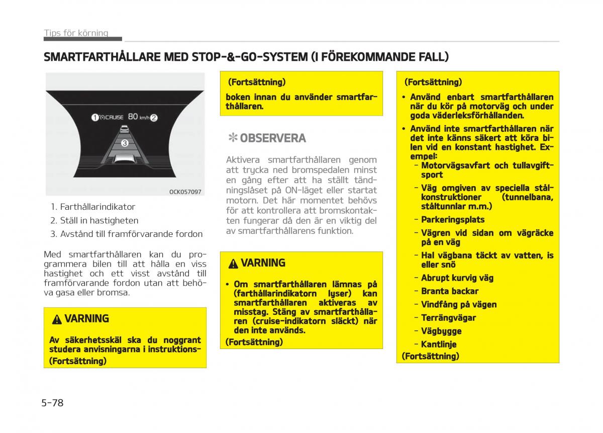 KIA Stinger instruktionsbok / page 310