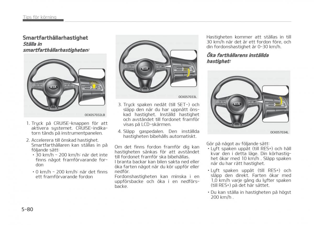 KIA Stinger instruktionsbok / page 312