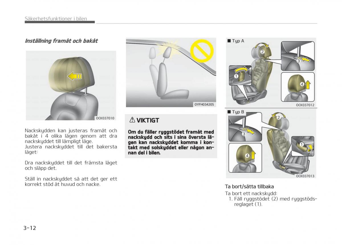 KIA Stinger instruktionsbok / page 32