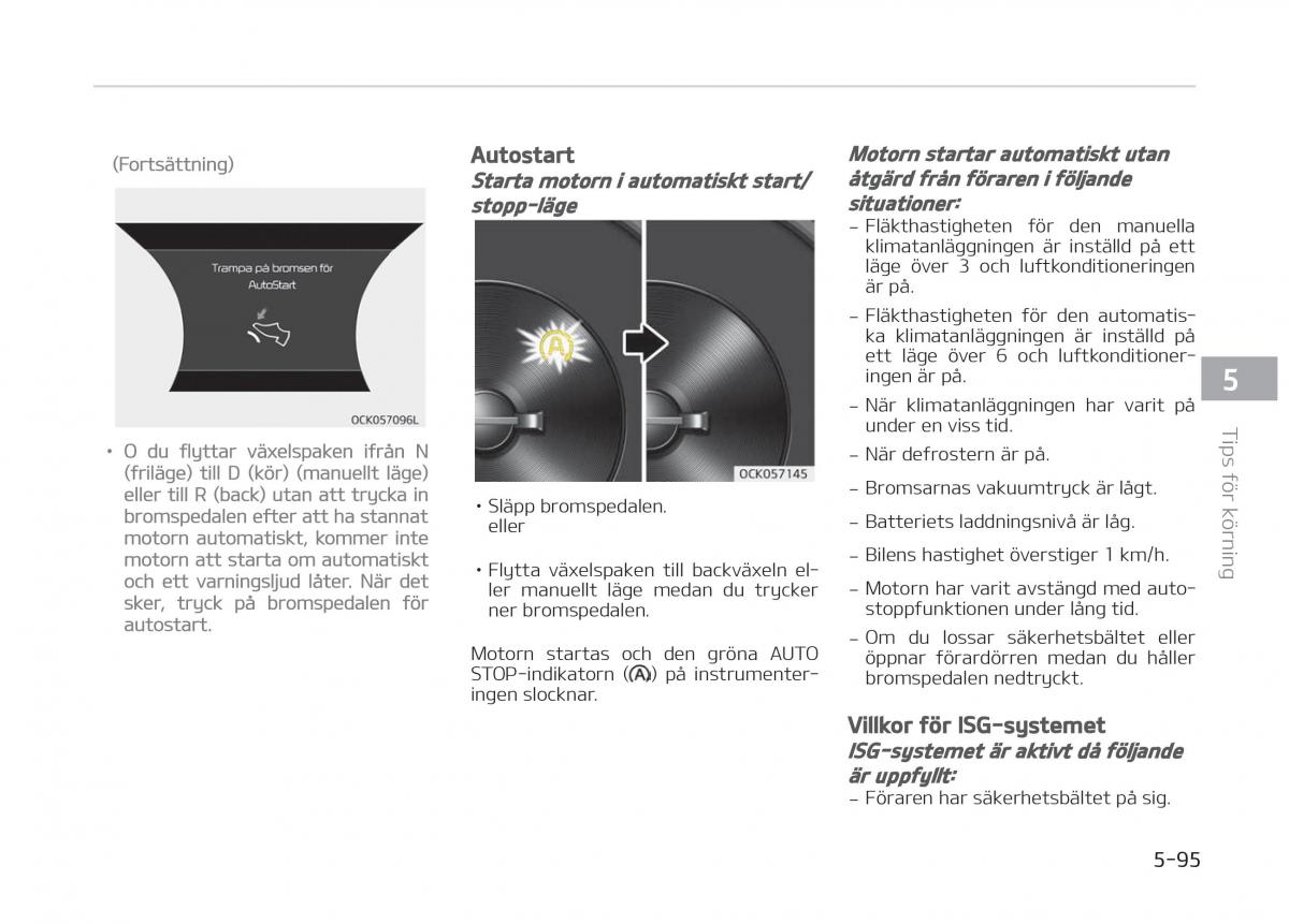 KIA Stinger instruktionsbok / page 327