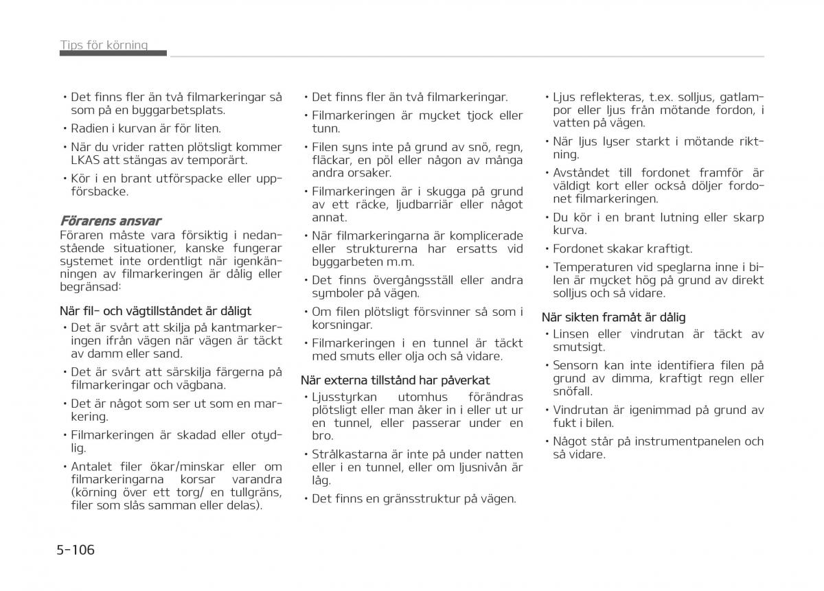 KIA Stinger instruktionsbok / page 338