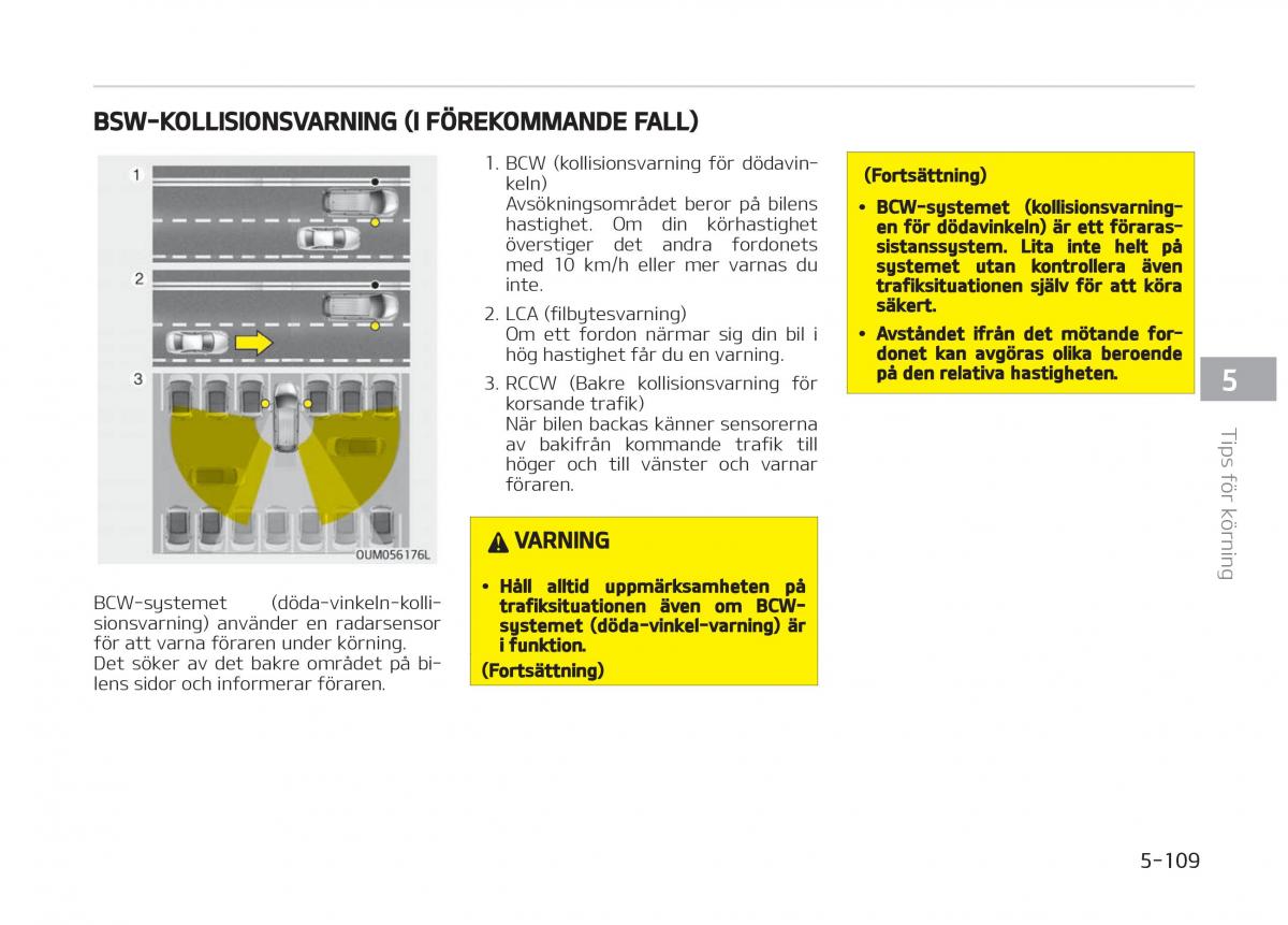 KIA Stinger instruktionsbok / page 341