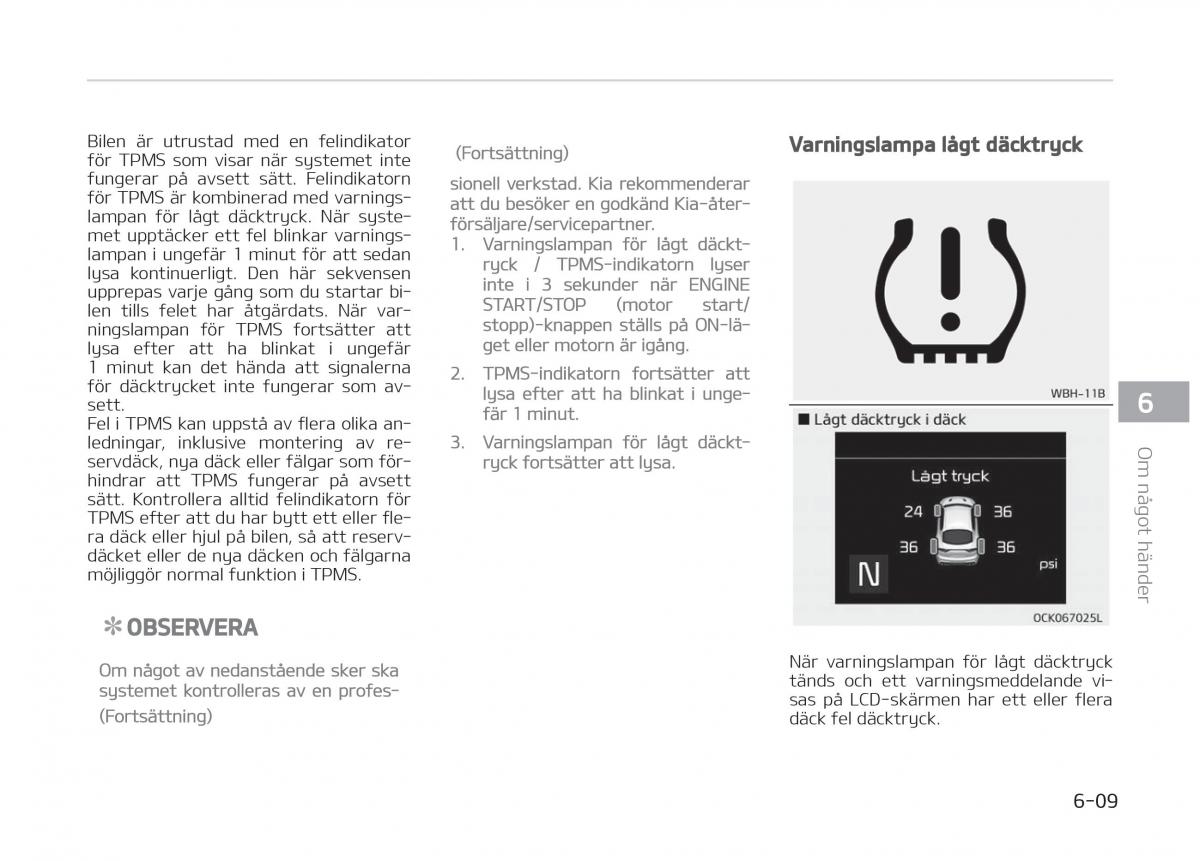 KIA Stinger instruktionsbok / page 379