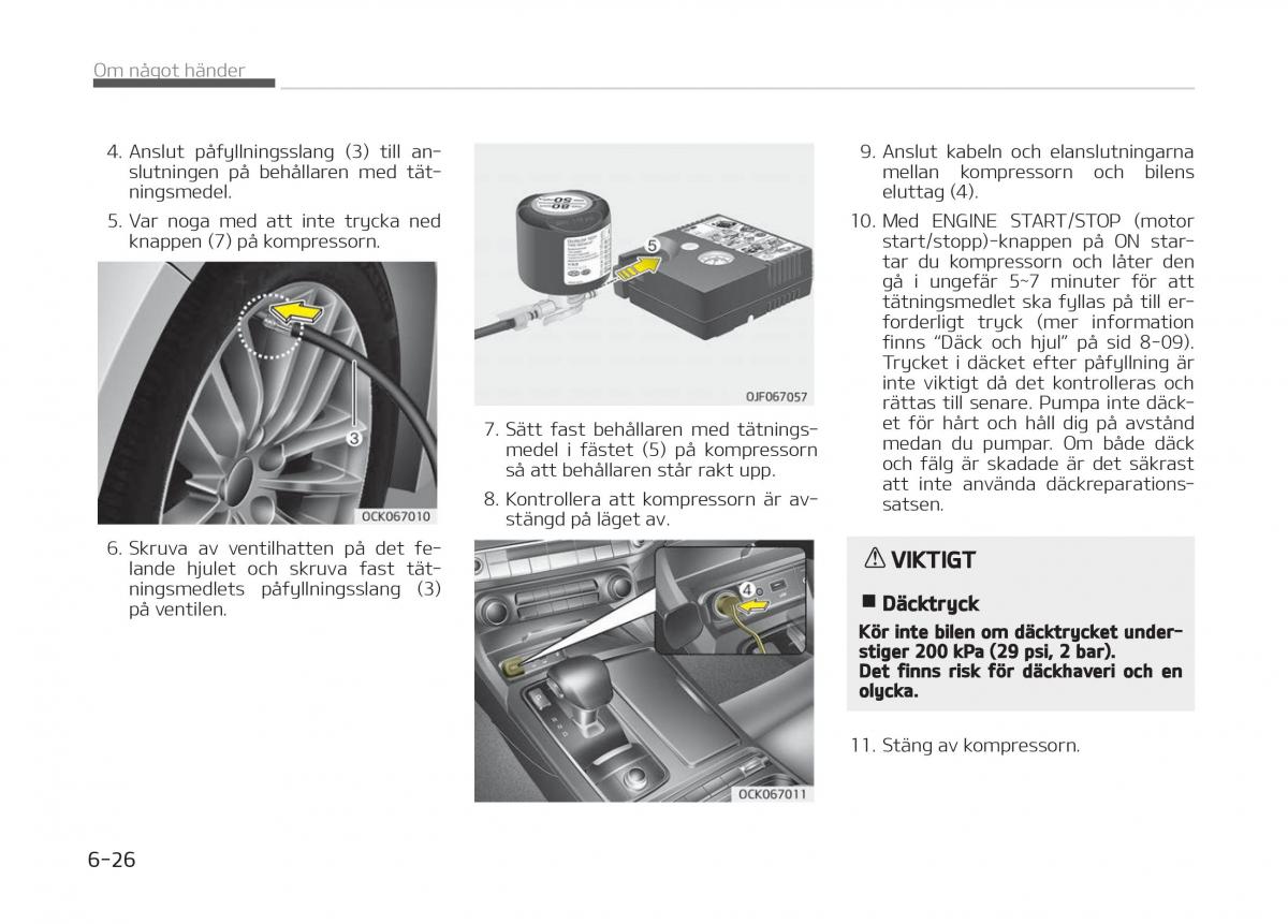 KIA Stinger instruktionsbok / page 396