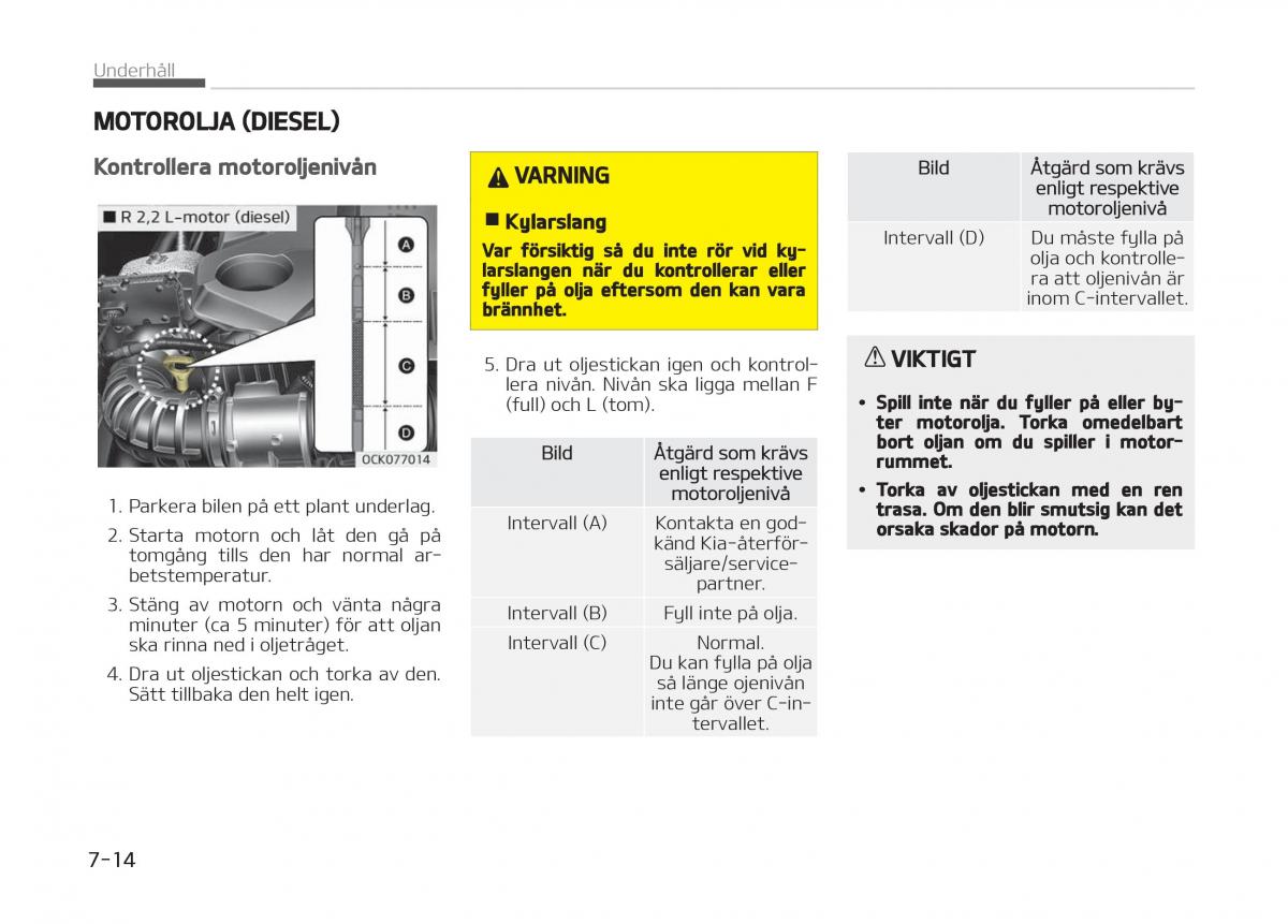 KIA Stinger instruktionsbok / page 418