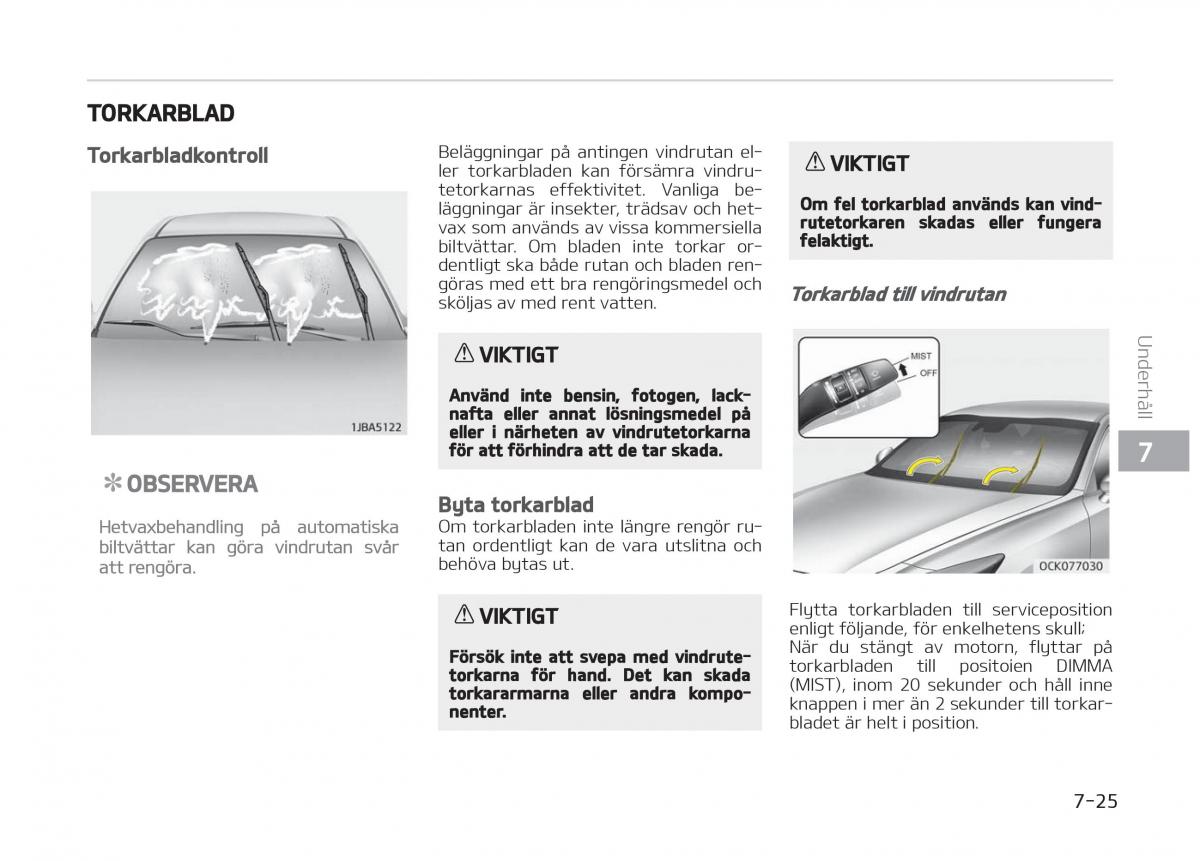 KIA Stinger instruktionsbok / page 429