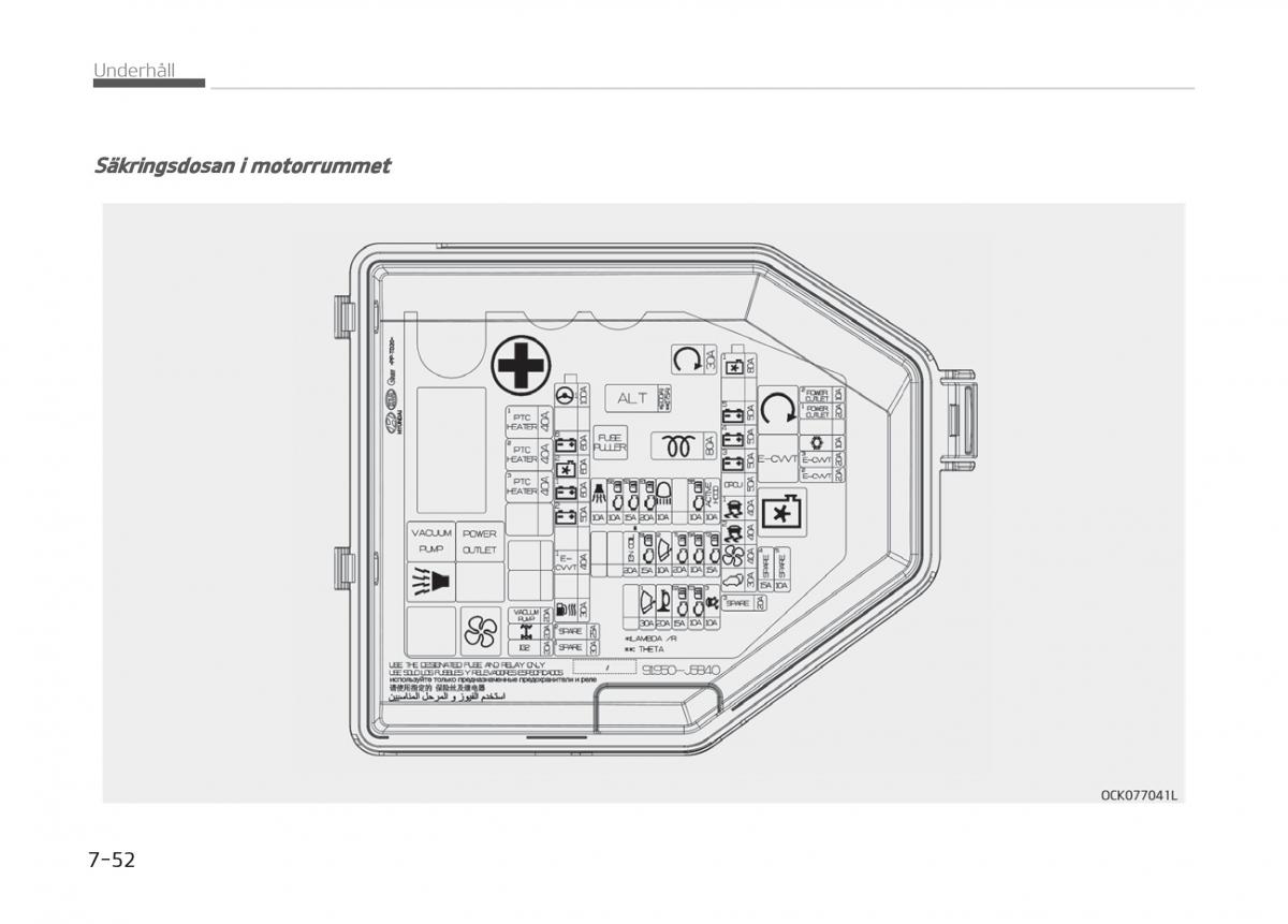 KIA Stinger instruktionsbok / page 456