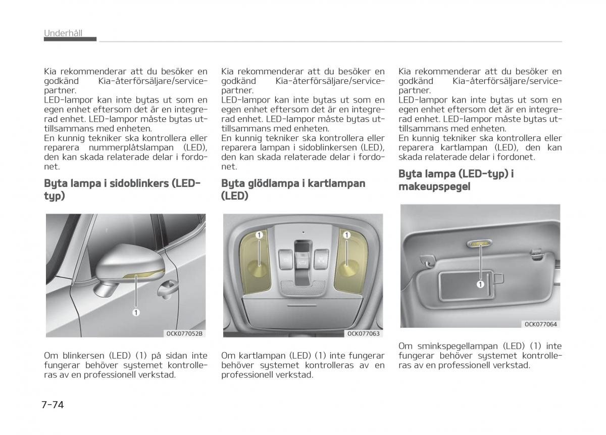 KIA Stinger instruktionsbok / page 478