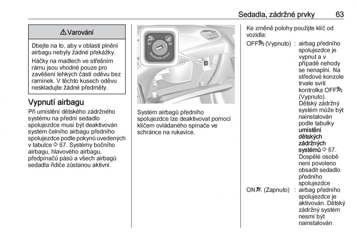 Opel Grandland X navod k obsludze / page 65