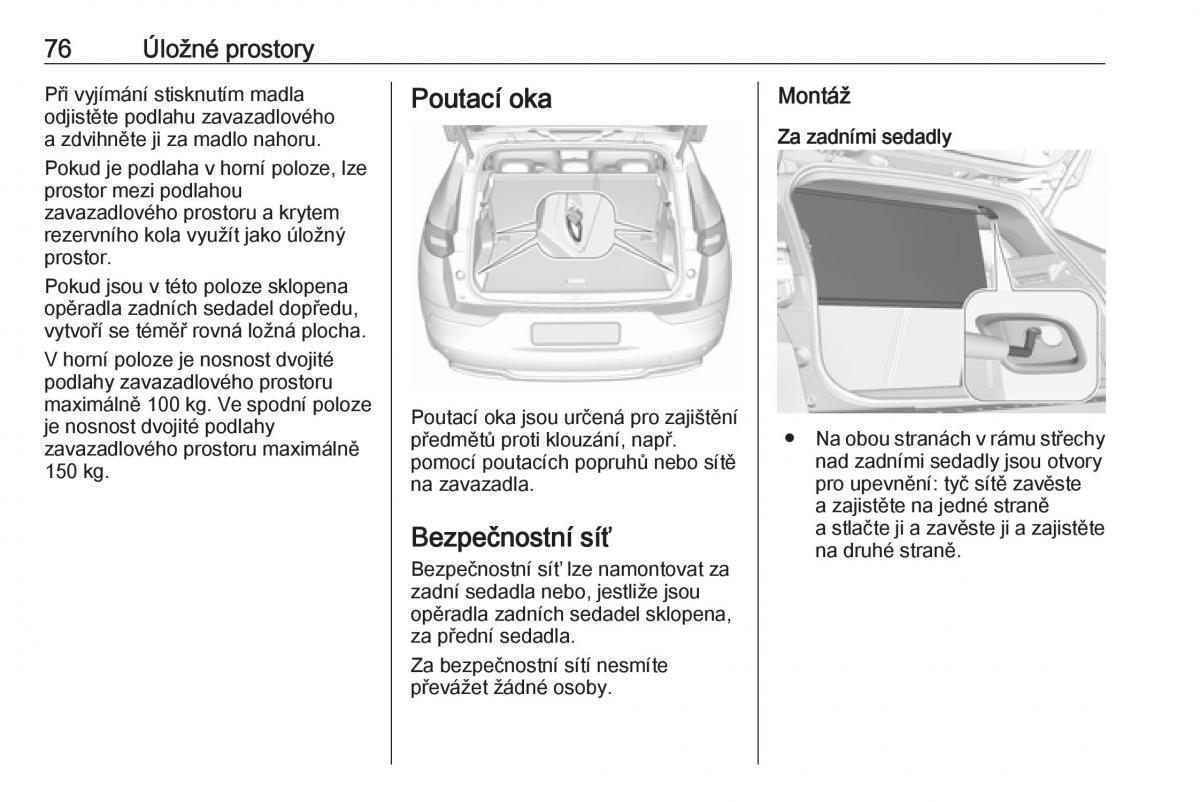 Opel Grandland X navod k obsludze / page 78