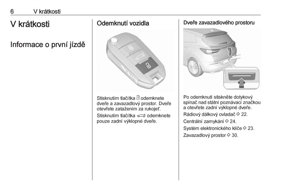 Opel Grandland X navod k obsludze / page 8