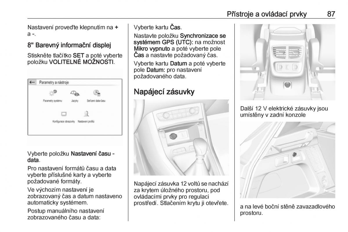 Opel Grandland X navod k obsludze / page 89