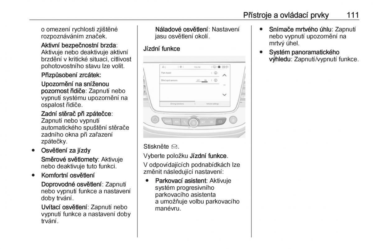 Opel Grandland X navod k obsludze / page 113