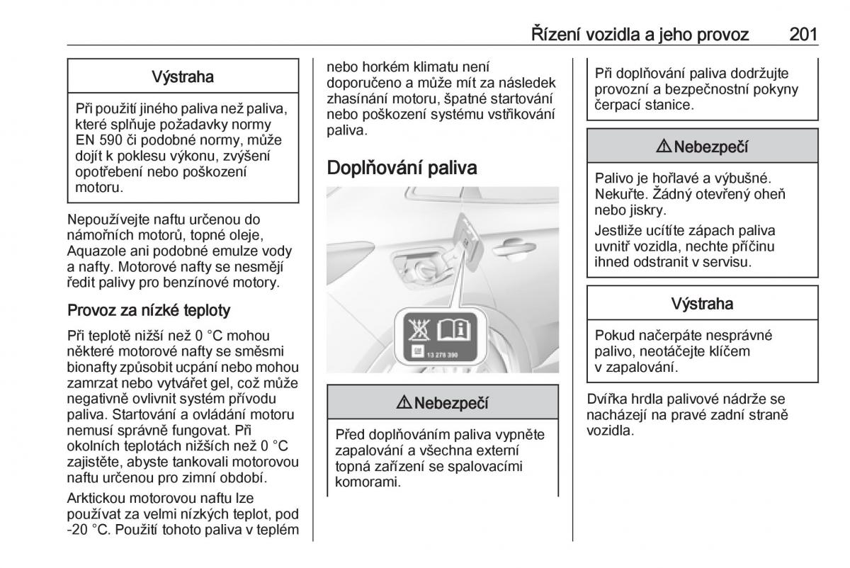 Opel Grandland X navod k obsludze / page 203