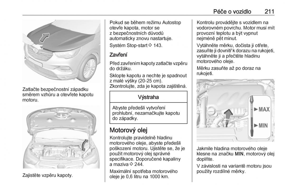 Opel Grandland X navod k obsludze / page 213