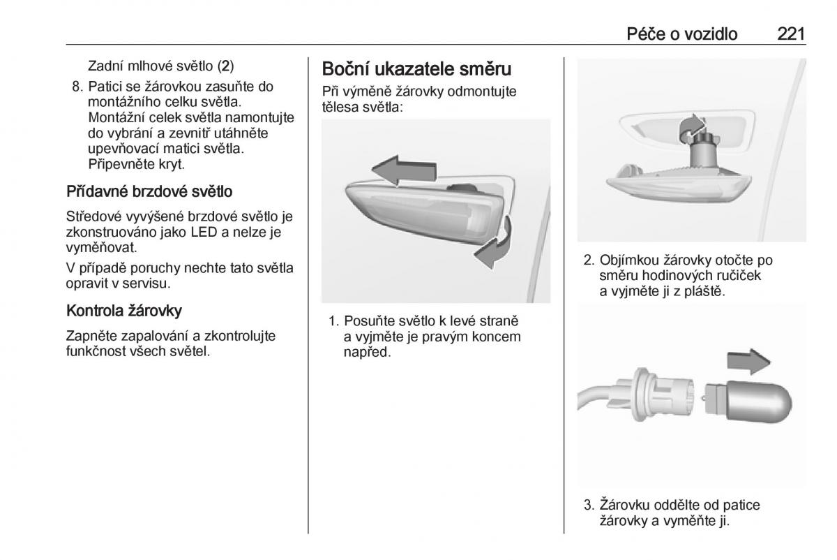 Opel Grandland X navod k obsludze / page 223