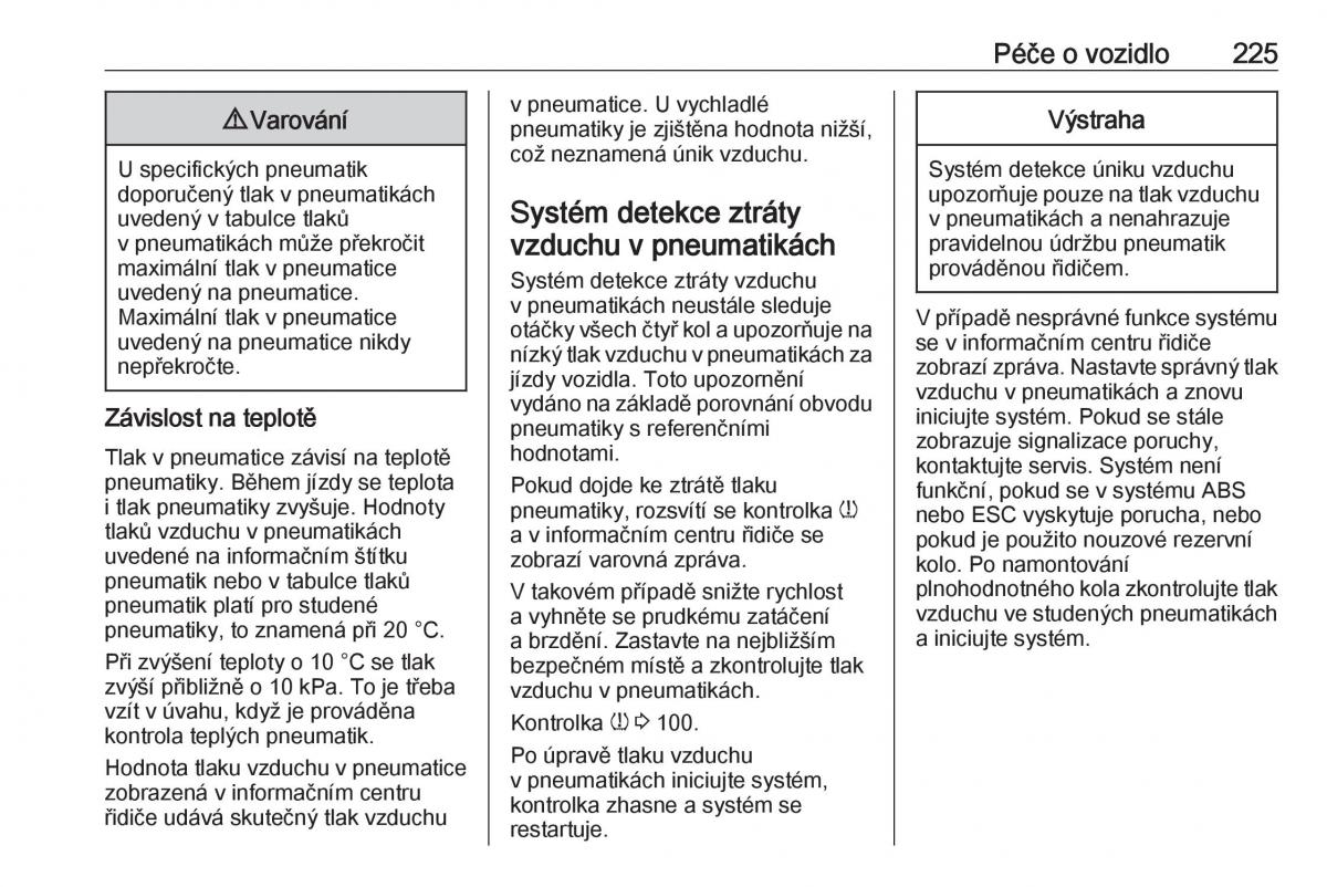 Opel Grandland X navod k obsludze / page 227