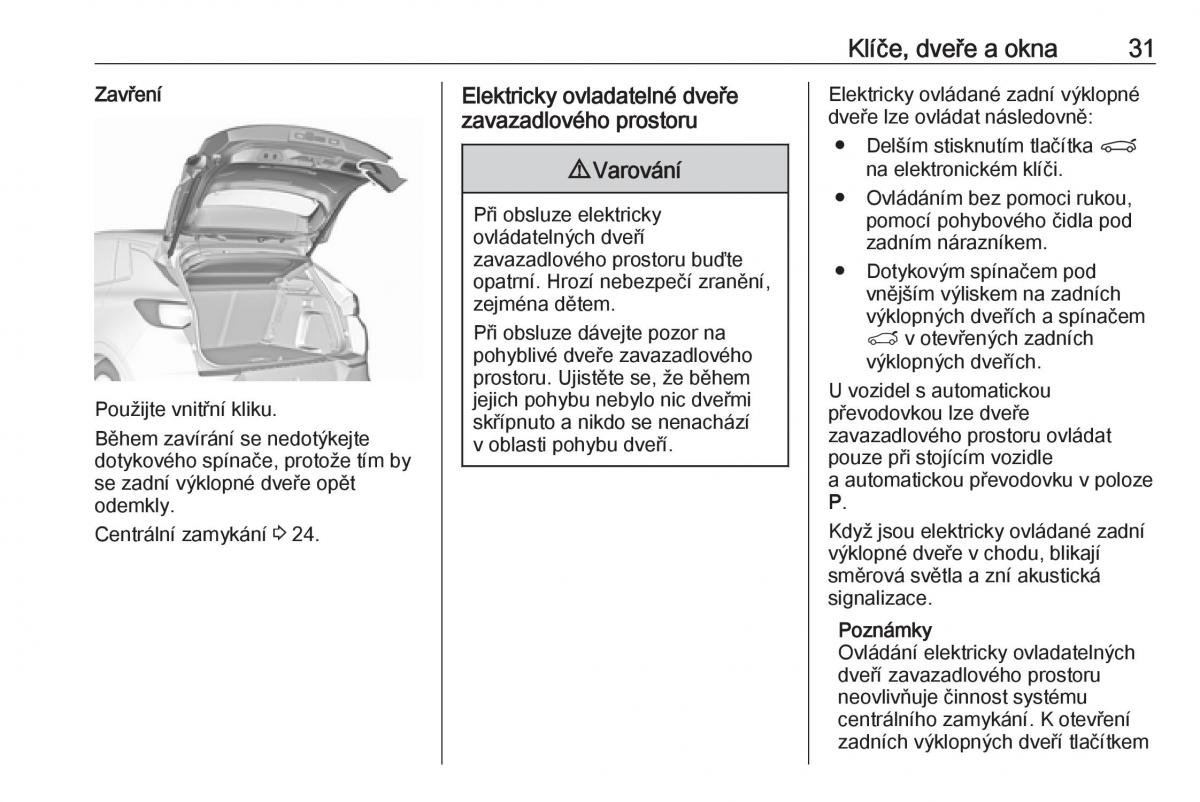 Opel Grandland X navod k obsludze / page 33