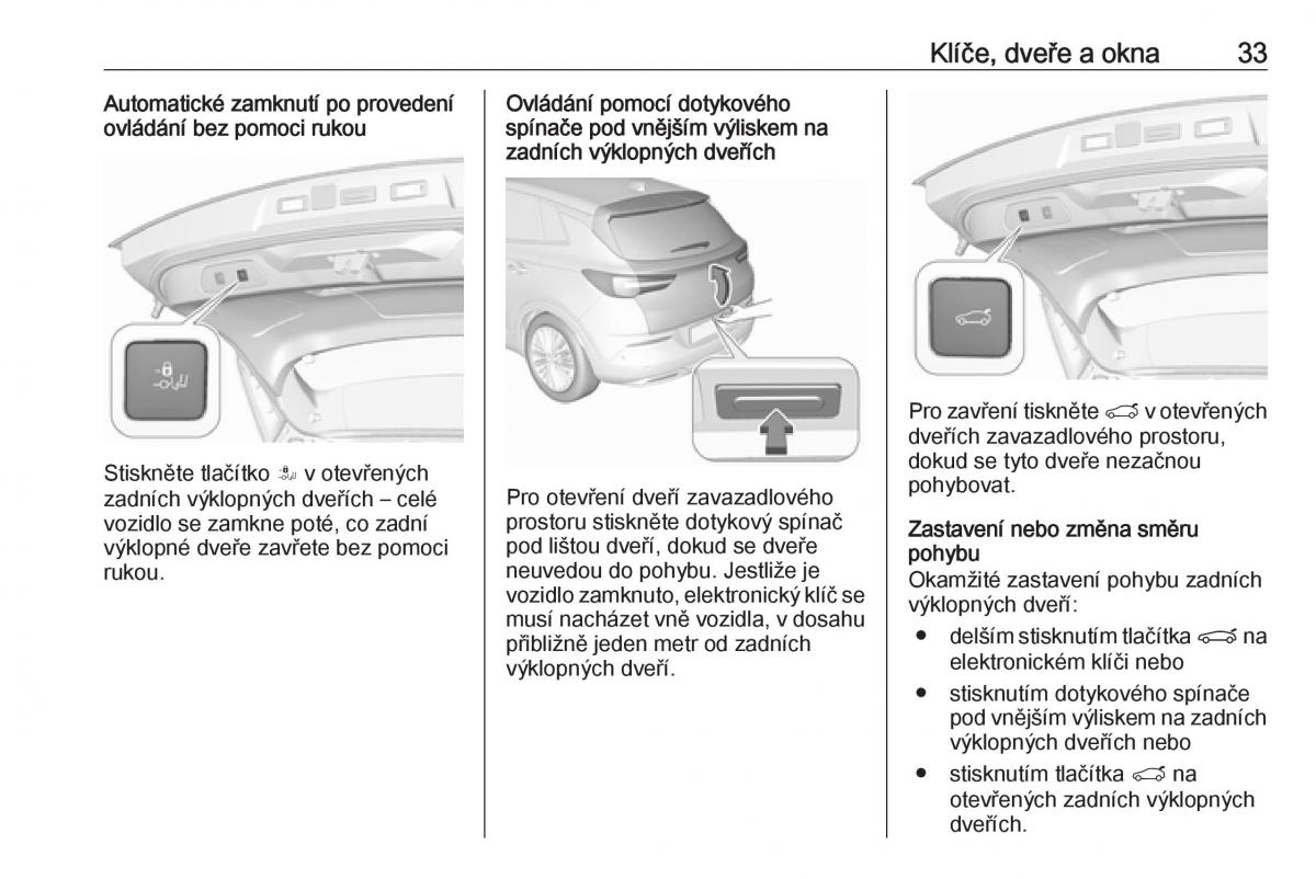 Opel Grandland X navod k obsludze / page 35