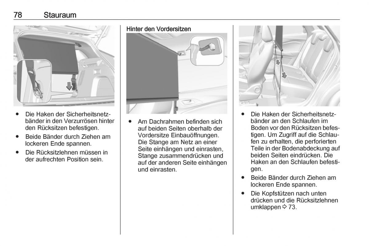 Opel Grandland X Handbuch / page 80