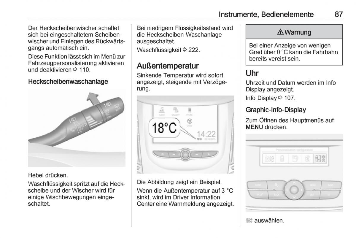 Opel Grandland X Handbuch / page 89