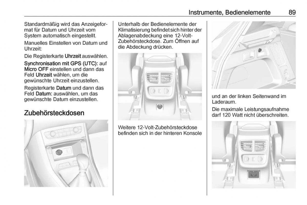 Opel Grandland X Handbuch / page 91