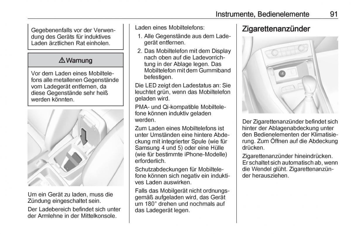 Opel Grandland X Handbuch / page 93