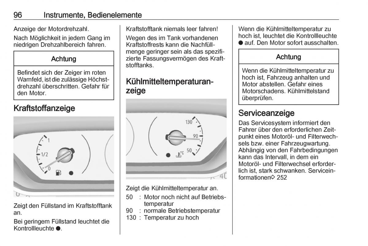 Opel Grandland X Handbuch / page 98