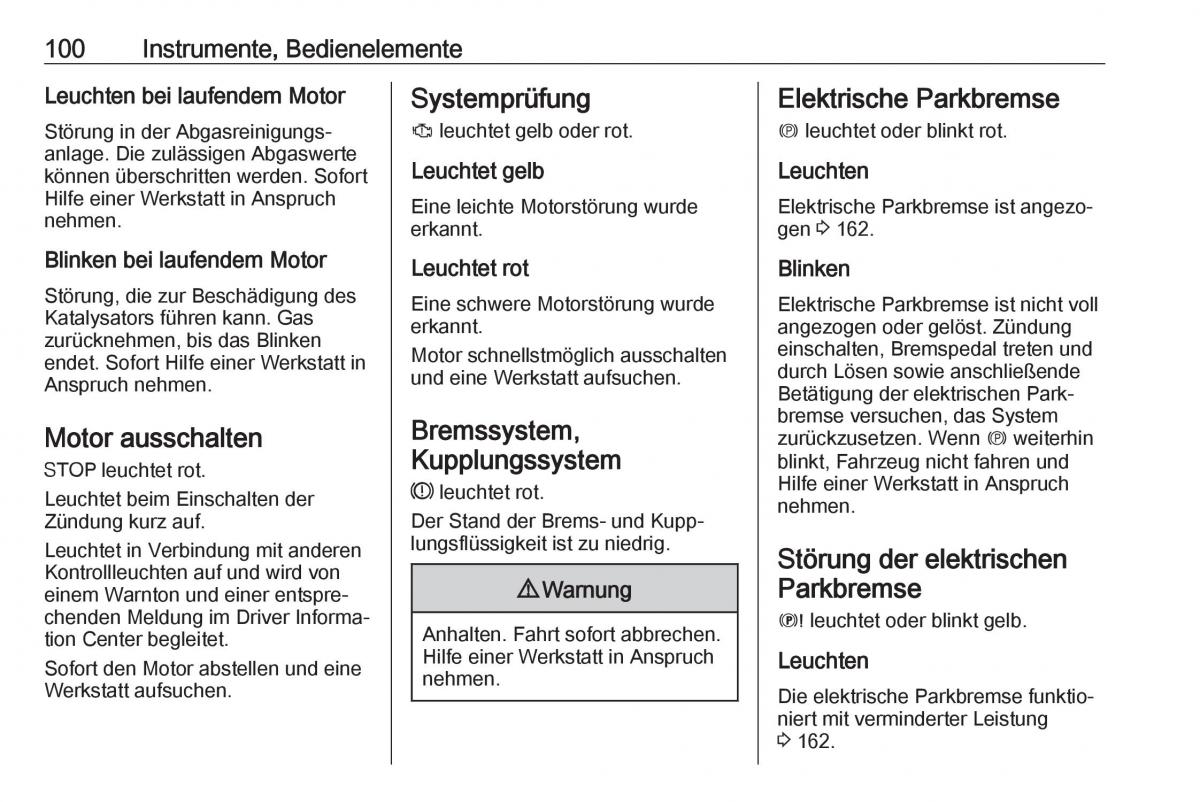 Opel Grandland X Handbuch / page 102