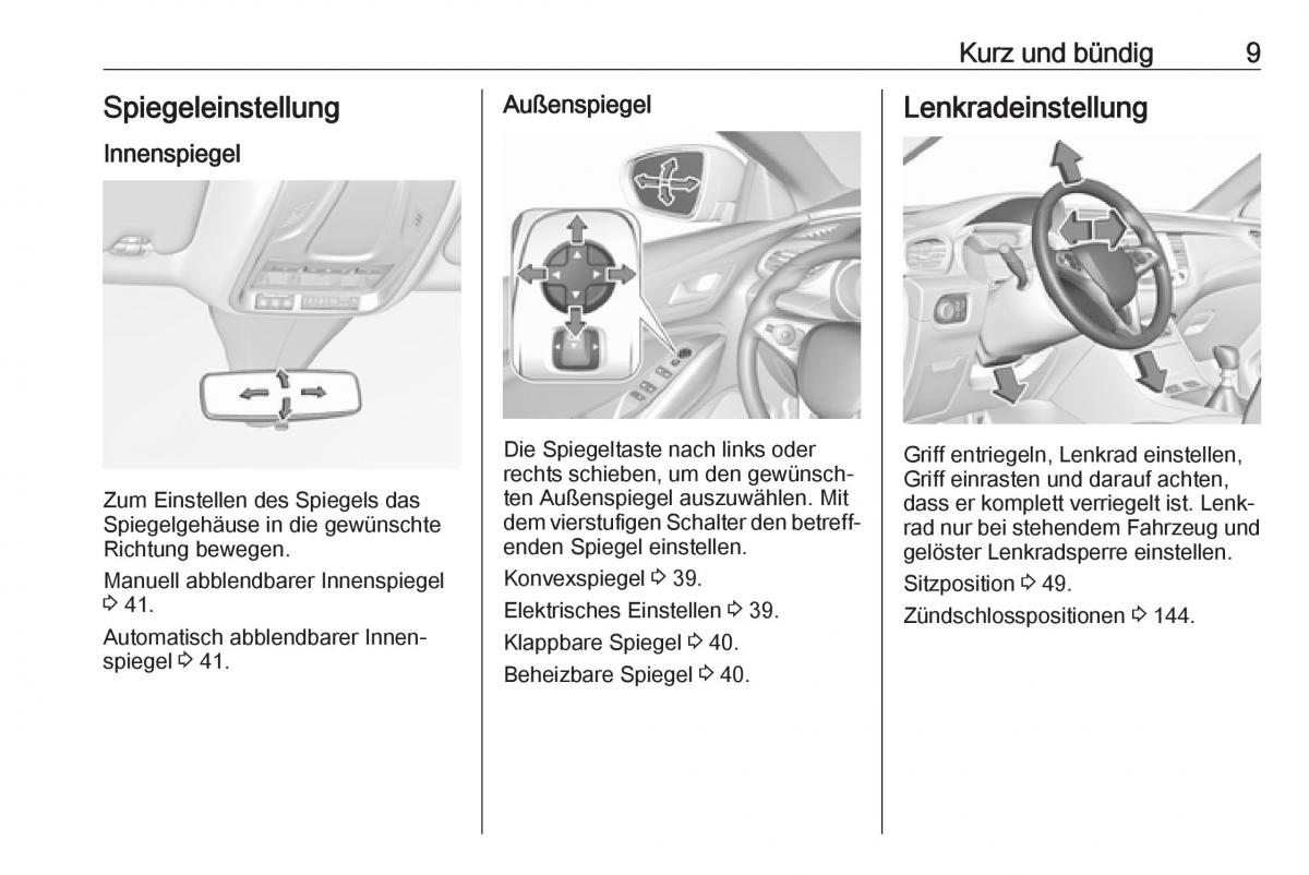 Opel Grandland X Handbuch / page 11