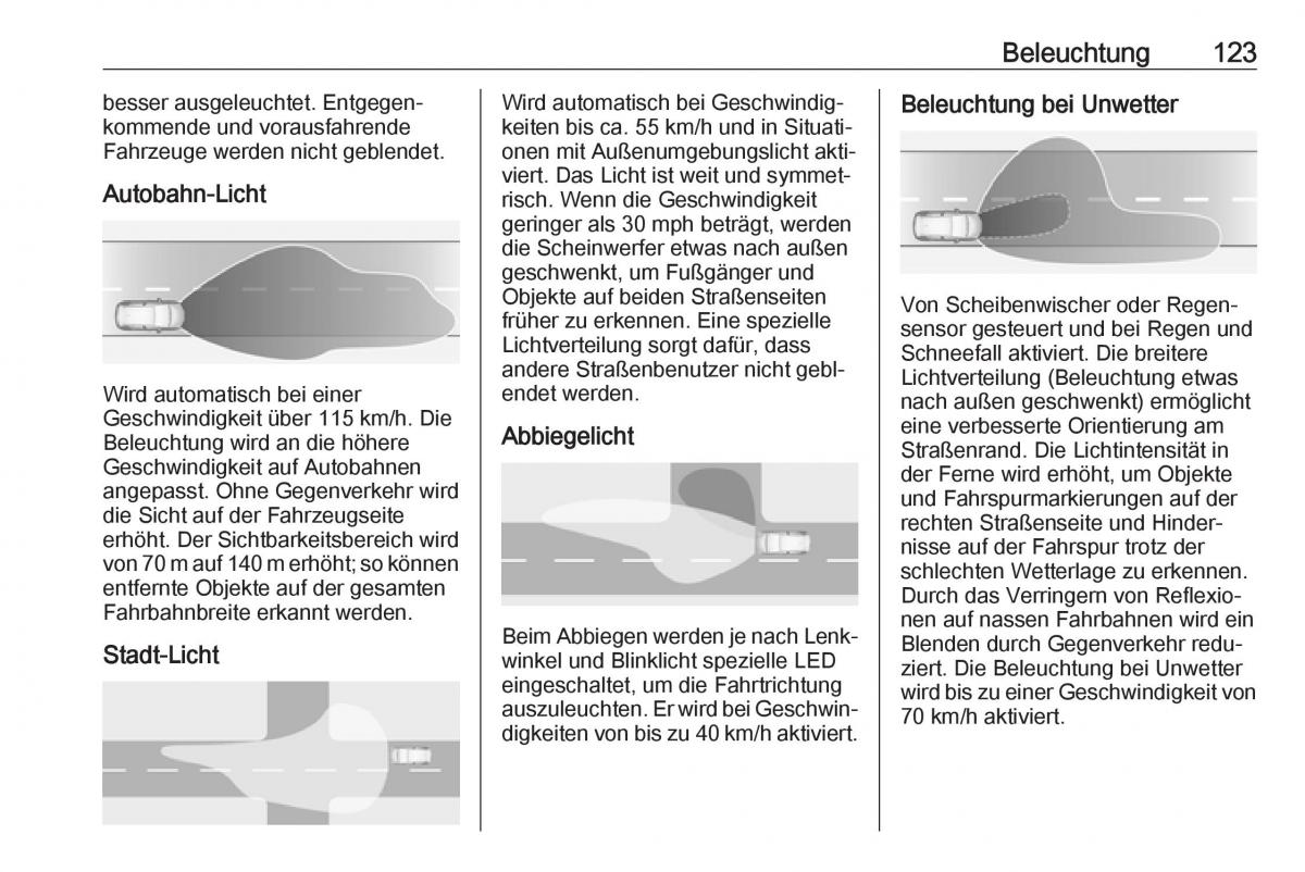 Opel Grandland X Handbuch / page 125