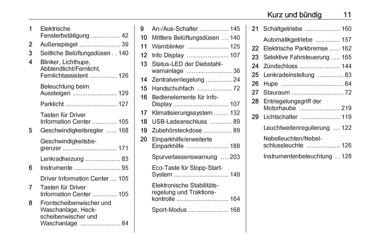 Opel Grandland X Handbuch / page 13