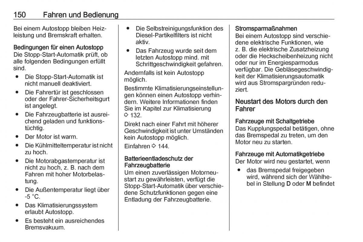 Opel Grandland X Handbuch / page 152