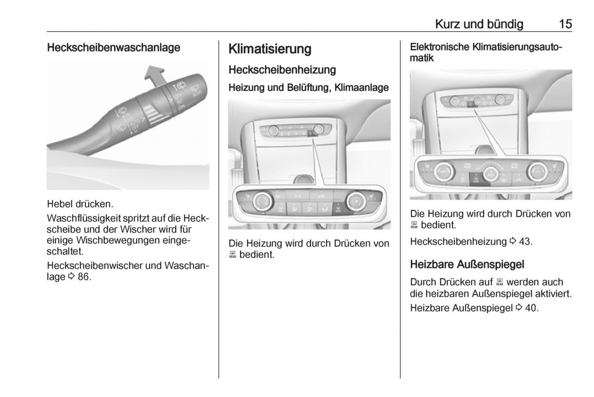 Opel Grandland X Handbuch / page 17