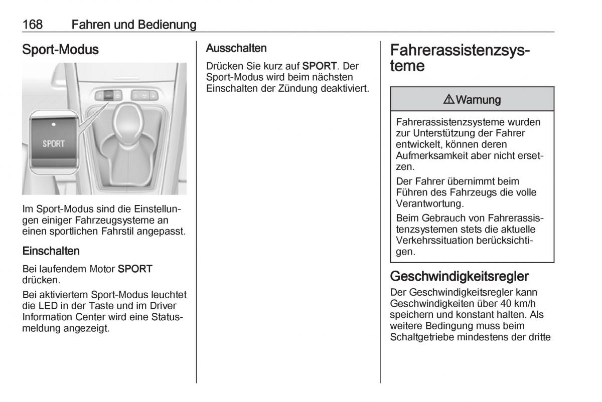 Opel Grandland X Handbuch / page 170