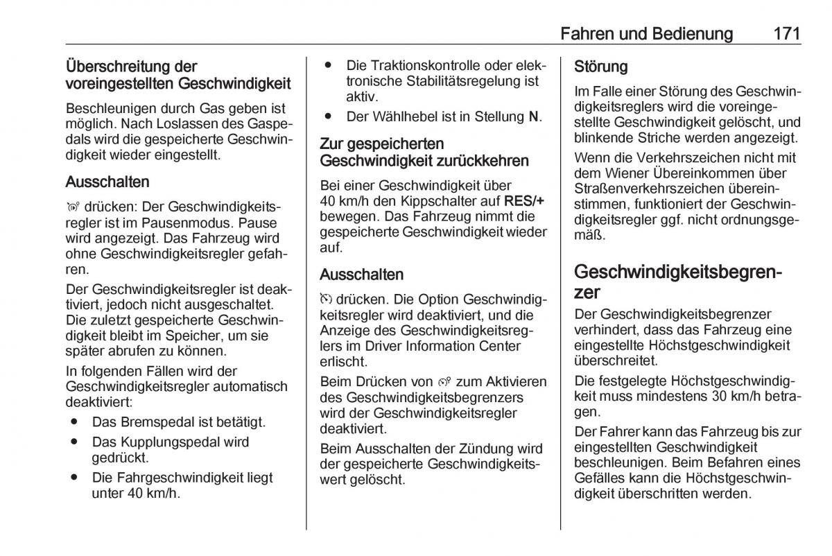 Opel Grandland X Handbuch / page 173