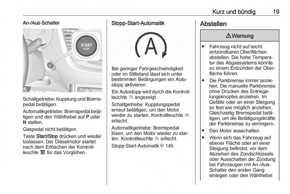 Opel Grandland X Handbuch / page 21