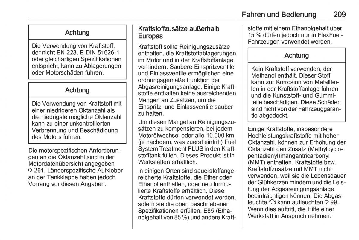 Opel Grandland X Handbuch / page 211