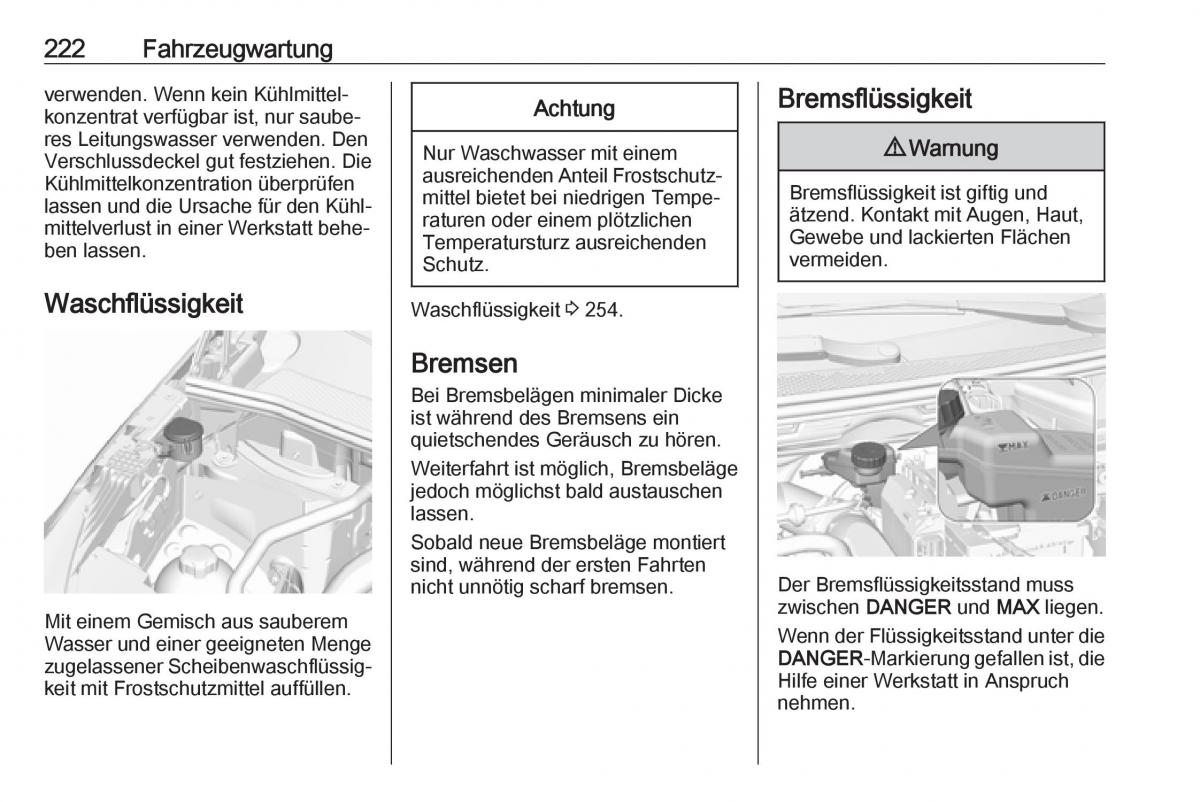 Opel Grandland X Handbuch / page 224