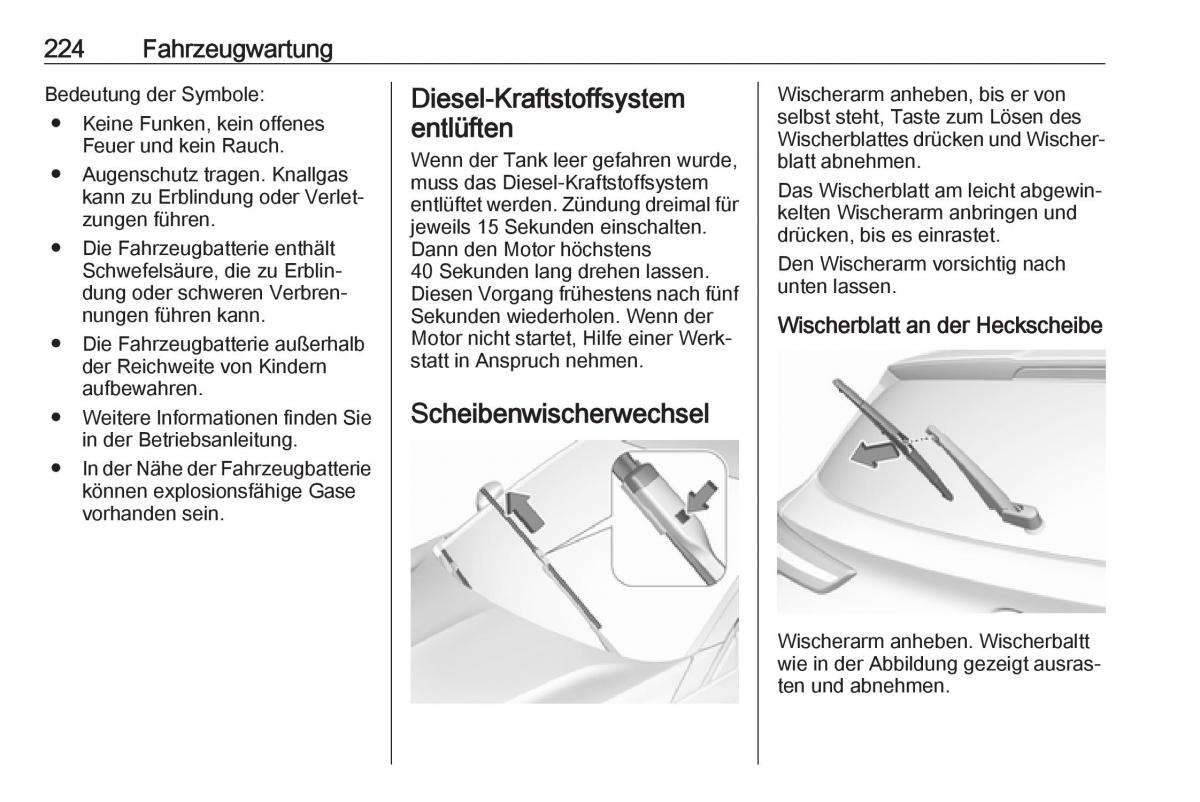 Opel Grandland X Handbuch / page 226