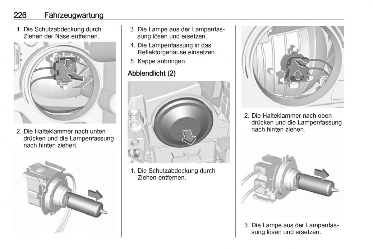 Opel Grandland X Handbuch / page 228