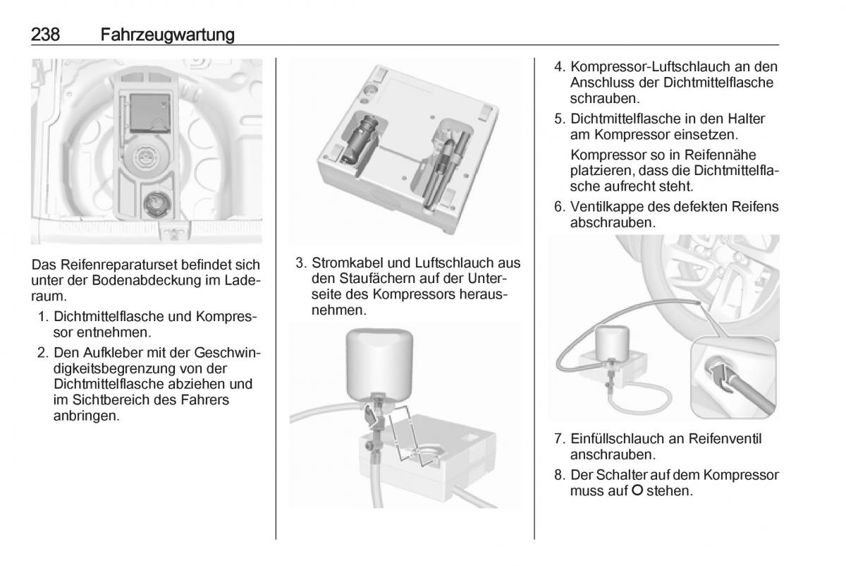 Opel Grandland X Handbuch / page 240